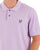 Lyle & Scott Natural Dye Polo Shirt Lavender