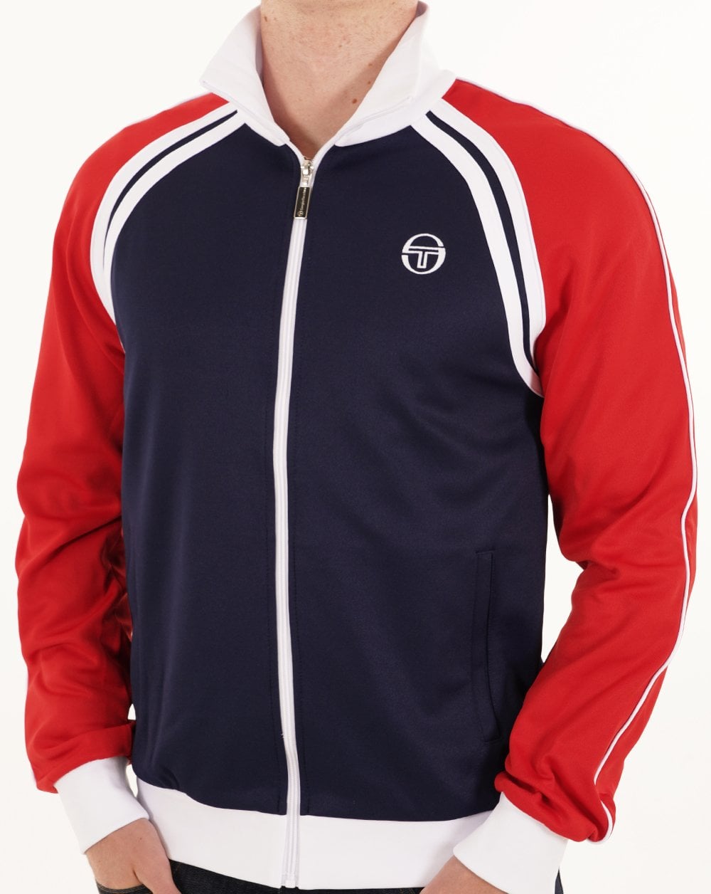 Sergio Tacchini Ghibli Trainingsoberteil Marinerot