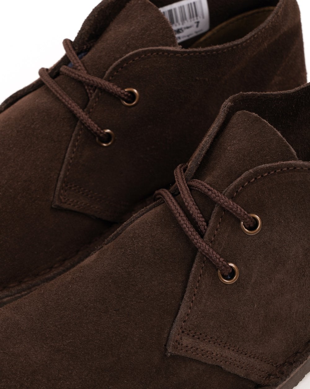 Roamers Iconic Wildleder Desert Boots Dunkelbraun