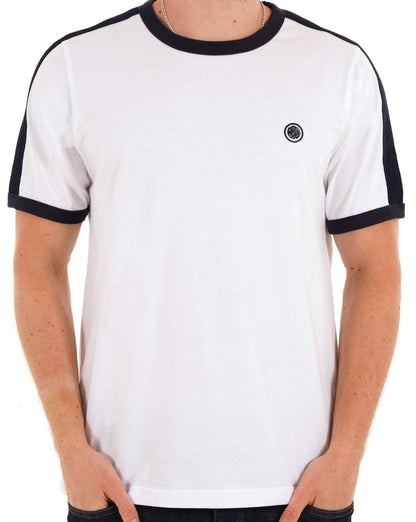 Pretty Green Denton T-Shirt Weiß