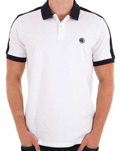 Pretty Green Denton Poloshirt Weiß