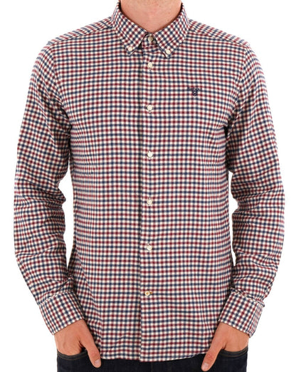 Barbour Finkle Hemd Merlot