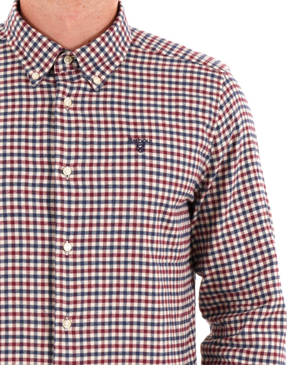 Barbour Finkle Hemd Merlot