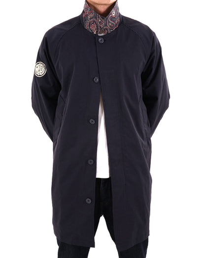 Pretty Green Mac Marineblau