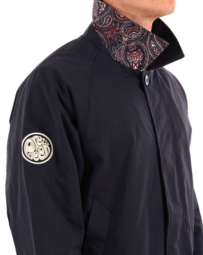 Pretty Green Mac Marineblau