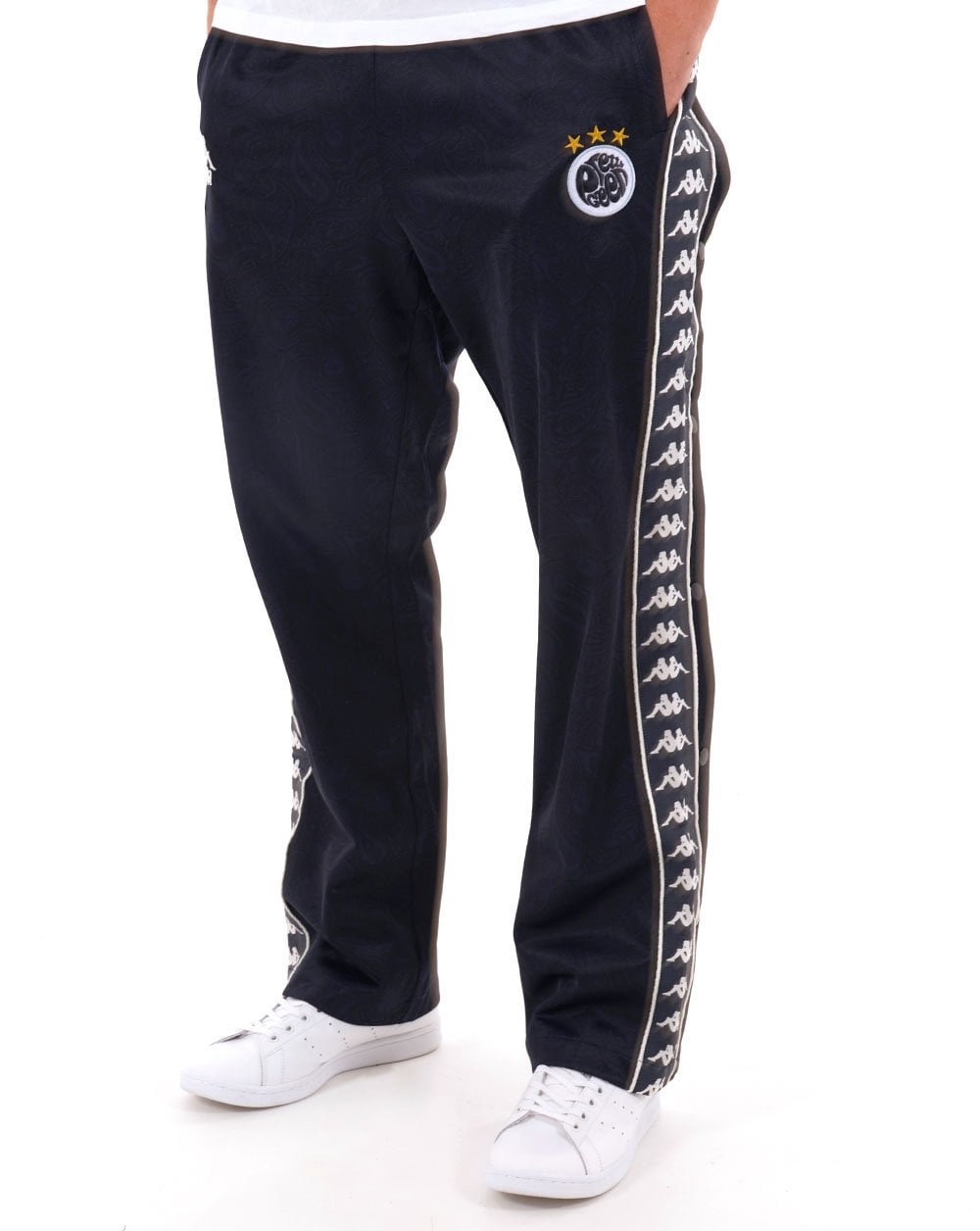 Pretty Green X Kappa Maine Road Track Pants Navy