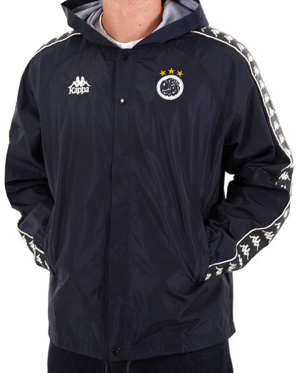 Pretty Green X Kappa Maine Road Kapuzenjacke Marineblau