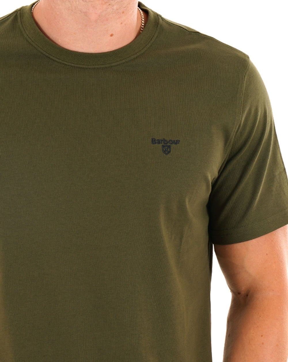 Barbour Sports T-Shirt Mitteloliv