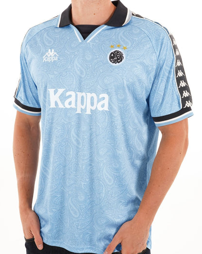 Pretty Green X Kappa Maine Road Fußballoberteil Blau