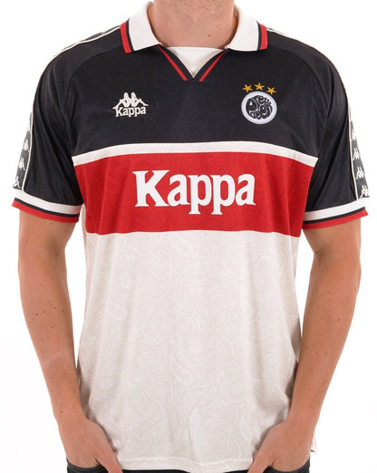 Pretty Green X Kappa Maine Road Fußballoberteil Weiß