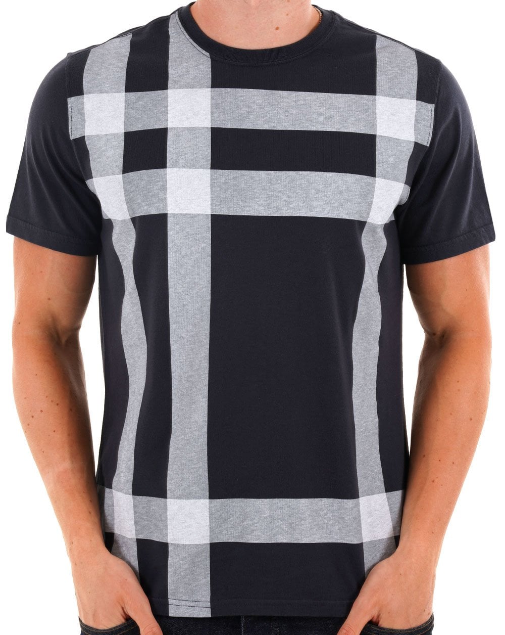 Barbour Kaine T-Shirt Marineblau