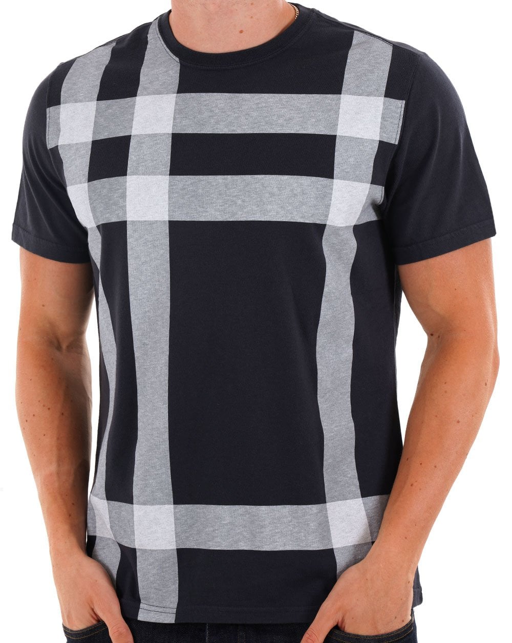 Barbour Kaine T-Shirt Marineblau