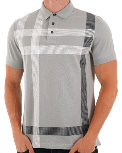 Barbour Blaine Poloshirt Mineralblau