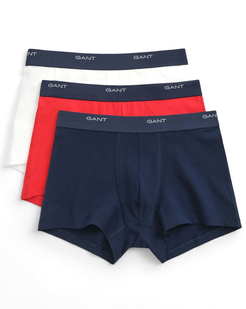 Gant – Core-Unterhosen im 3er-Pack, mehrfarbig