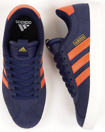 Adidas VL Court Sneaker Dunkelblau - Orange