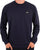 Lacoste Long Sleeve Cotton T Shirt Navy