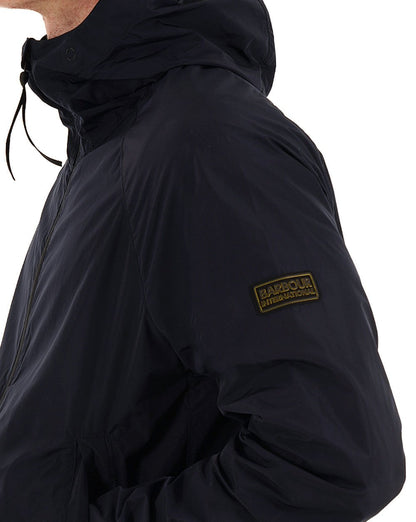 Barbour International Porter Wasserfeste Jacke Night Sky