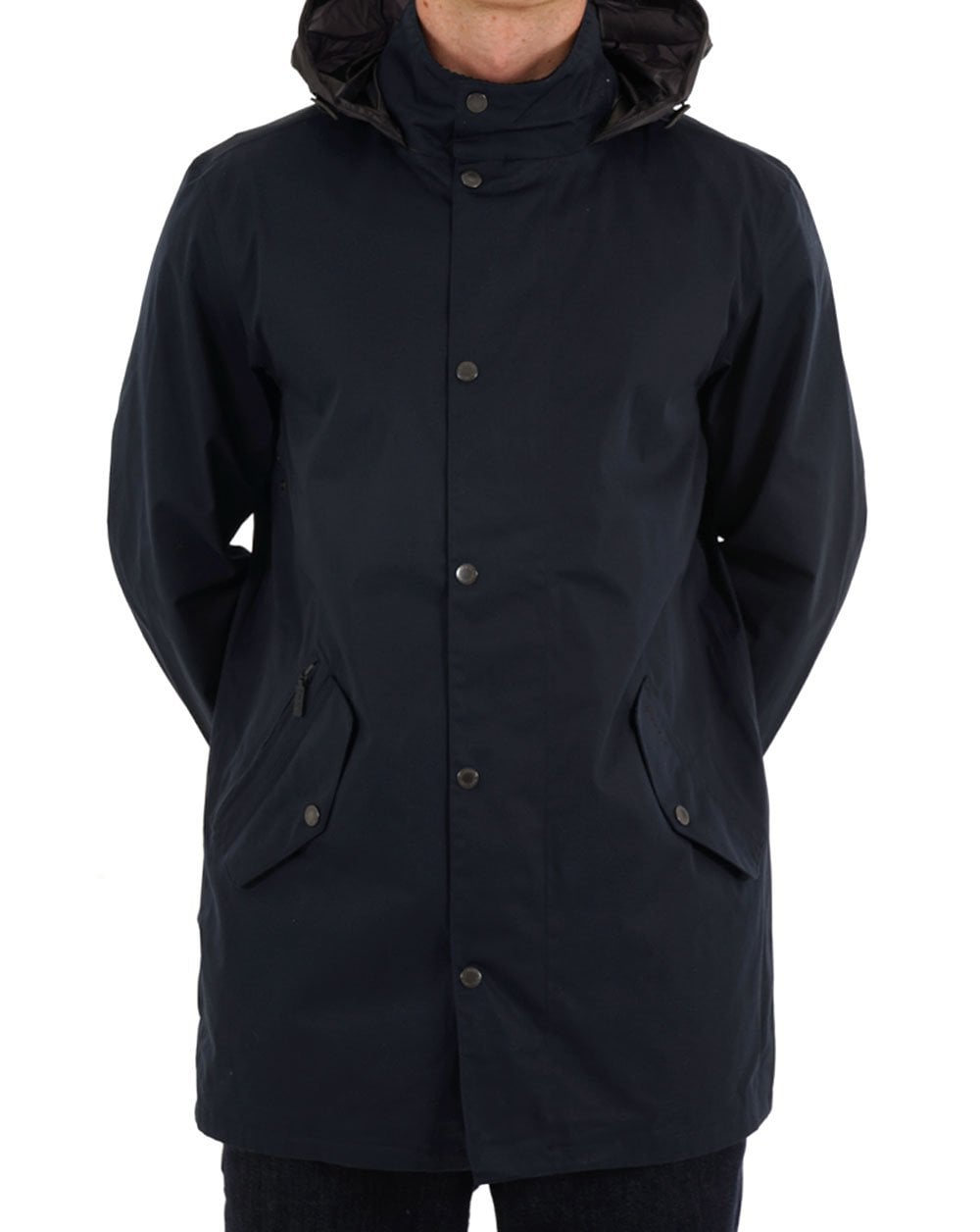 Barbour Chelsea Wasserdichte Jacke Marineblau