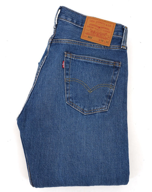 Levi's Levi's – 501 – Jeans in Original-Passform, dunkles Indigo