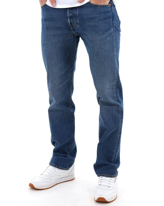 Levi's Levi's – 501 – Jeans in Original-Passform, dunkles Indigo