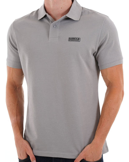 Barbour International Essential Poloshirt Ultimate Grau
