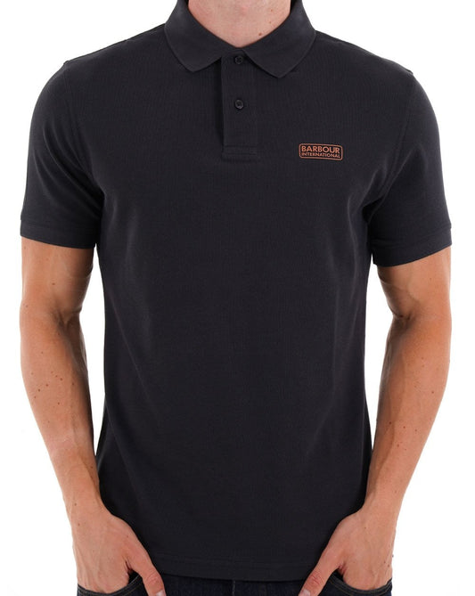 Barbour International Essential Poloshirt Dunkelmarine