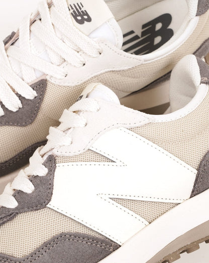 New Balance 327 Sneaker Castlerock/Weiß