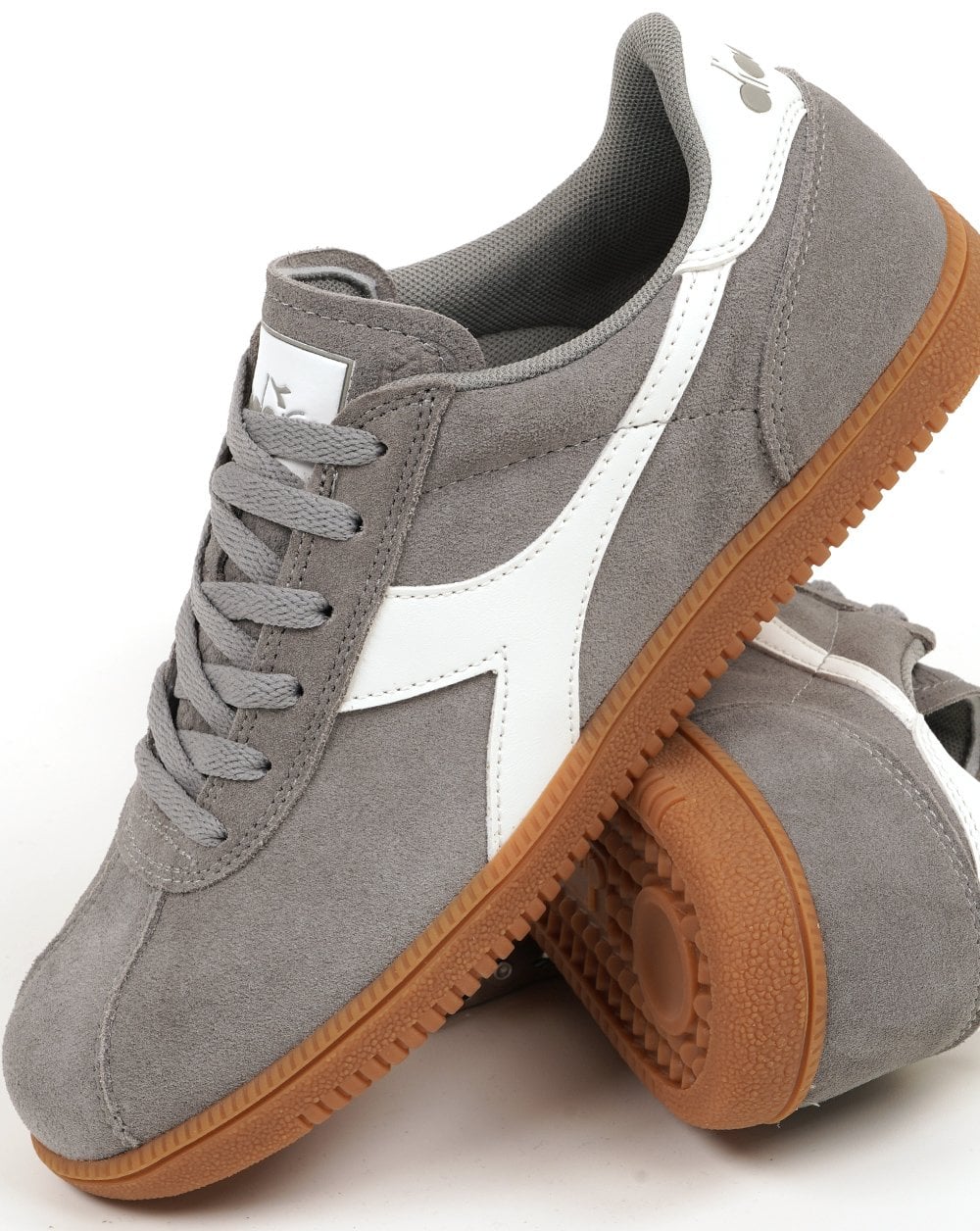 Diadora Tokyo Sneakers Grau Kalkstein/Weiß