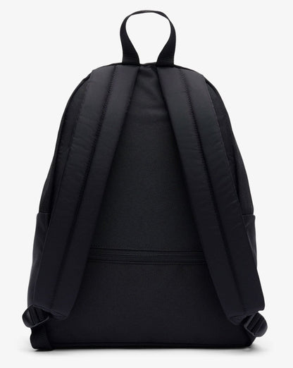 Lacoste – Rucksack mit Kroko-Patch in Schwarz