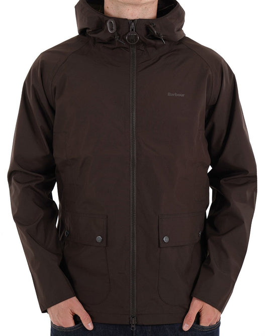 Barbour Barbour Domus Wasserdichte Jacke Black Oak
