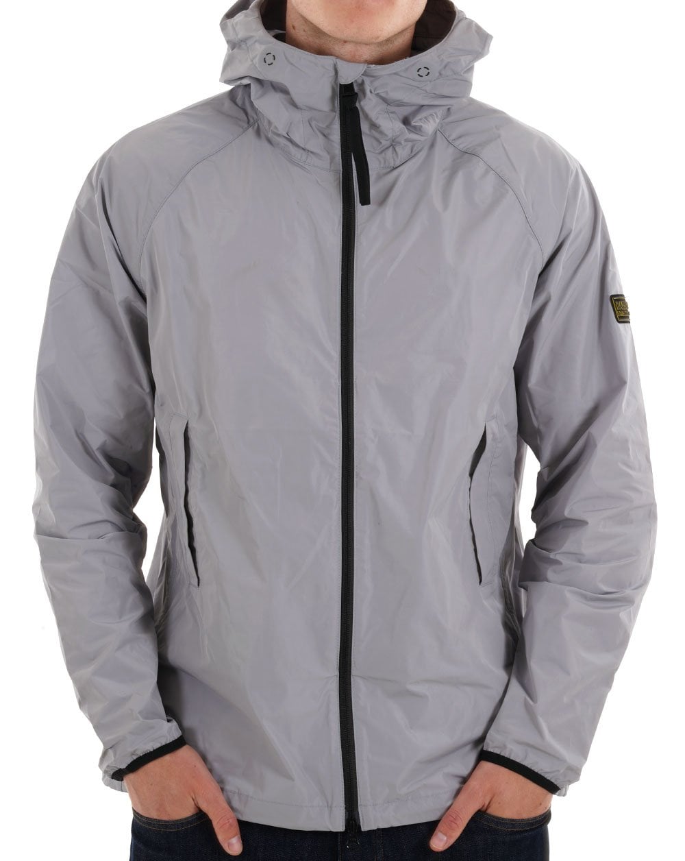 Barbour International – Porter – Wasserfeste Jacke in Ultimate Grey