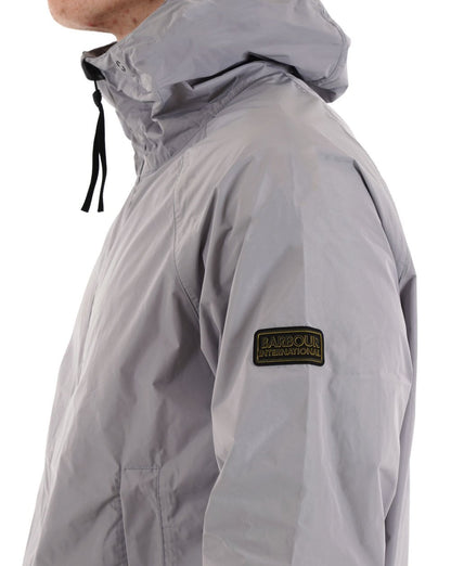 Barbour International – Porter – Wasserfeste Jacke in Ultimate Grey