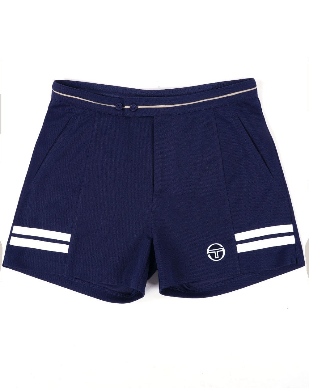 Sergio Tacchini Supermac Tennisshorts Marineblau