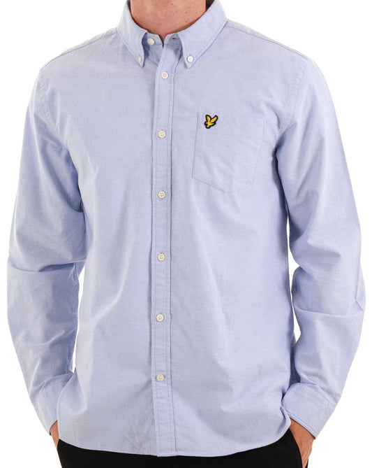 Lyle And Scott Lyle &amp; Scott Plain Oxford Shirt Riviera