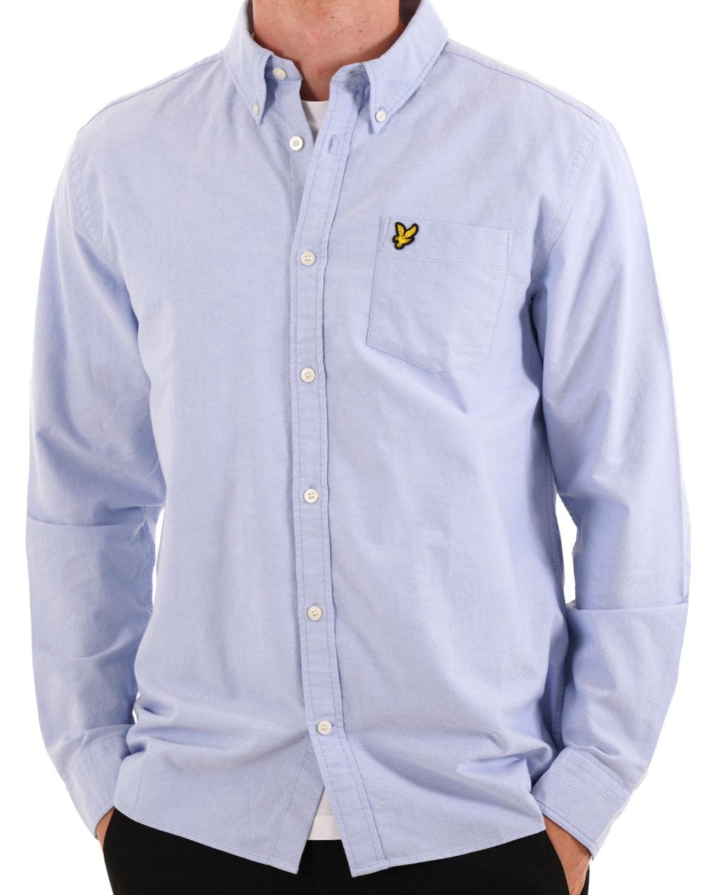 Lyle &amp; Scott Plain Oxford Shirt Riviera