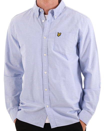 Lyle &amp; Scott Plain Oxford Shirt Riviera