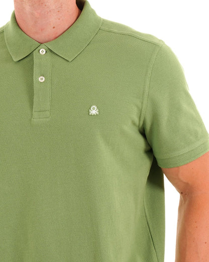 Benetton Poloshirt Soft Green