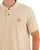 MA.STRUM Pique Polo Burnt Cream