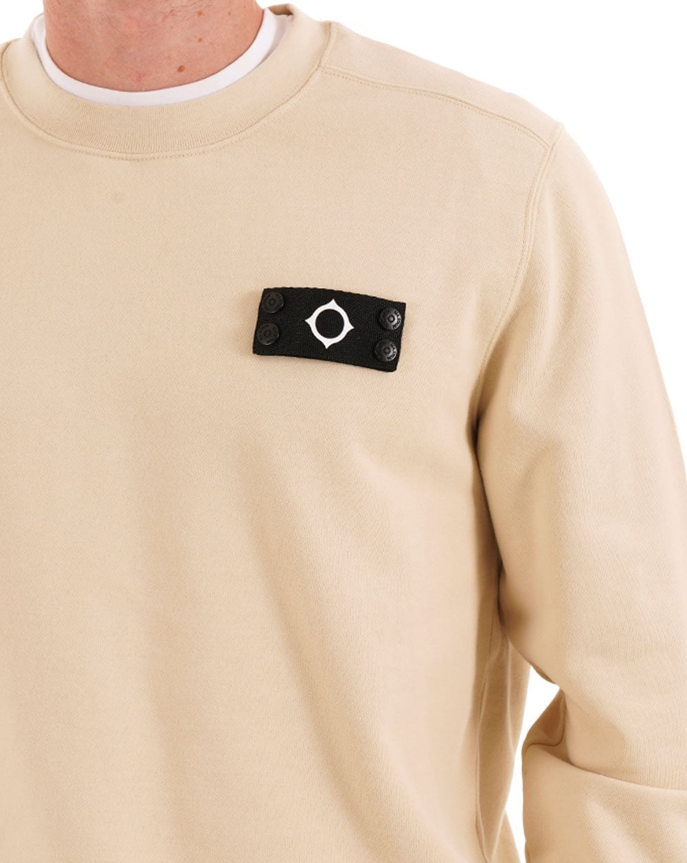 MA.STRUM Neo Crew Sweatshirt Gebrannte Creme
