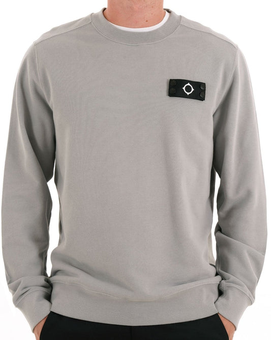 MA.STRUM Neo Crew Sweatshirt Battleship Grau