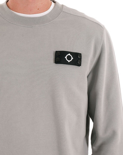 MA.STRUM Neo Crew Sweatshirt Battleship Grau