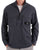 MA.STRUM Aerial Funnel Neck Overshirt Ink Navy