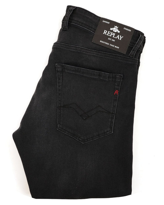 Replay Replay Grover Straight Fit Jeans Dunkelblau