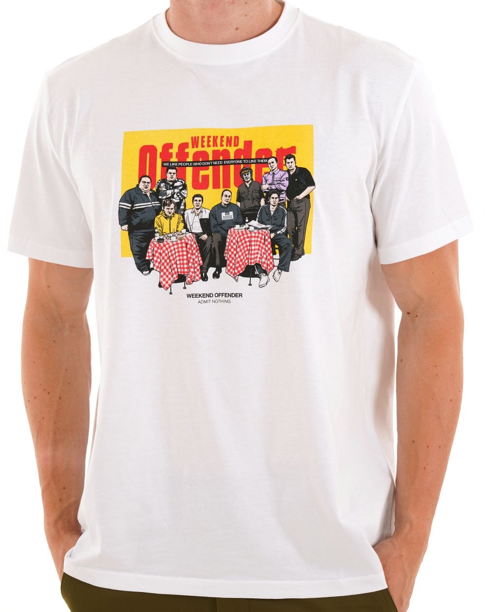 Weekend Offender Satriale's T-Shirt Weiß