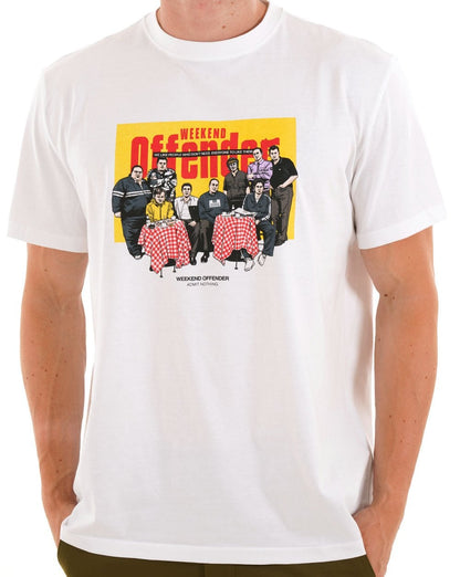 Weekend Offender Satriale's T-Shirt Weiß