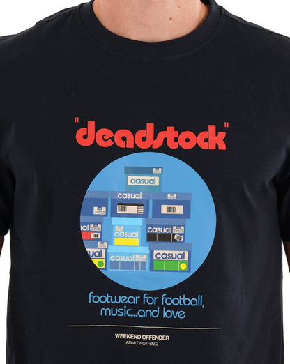 Weekend Offender Deadstock T-Shirt Marineblau