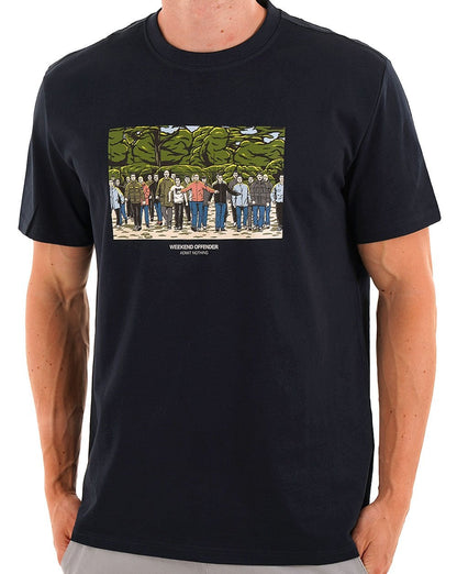 Weekend Offender GSE T-Shirt Marineblau