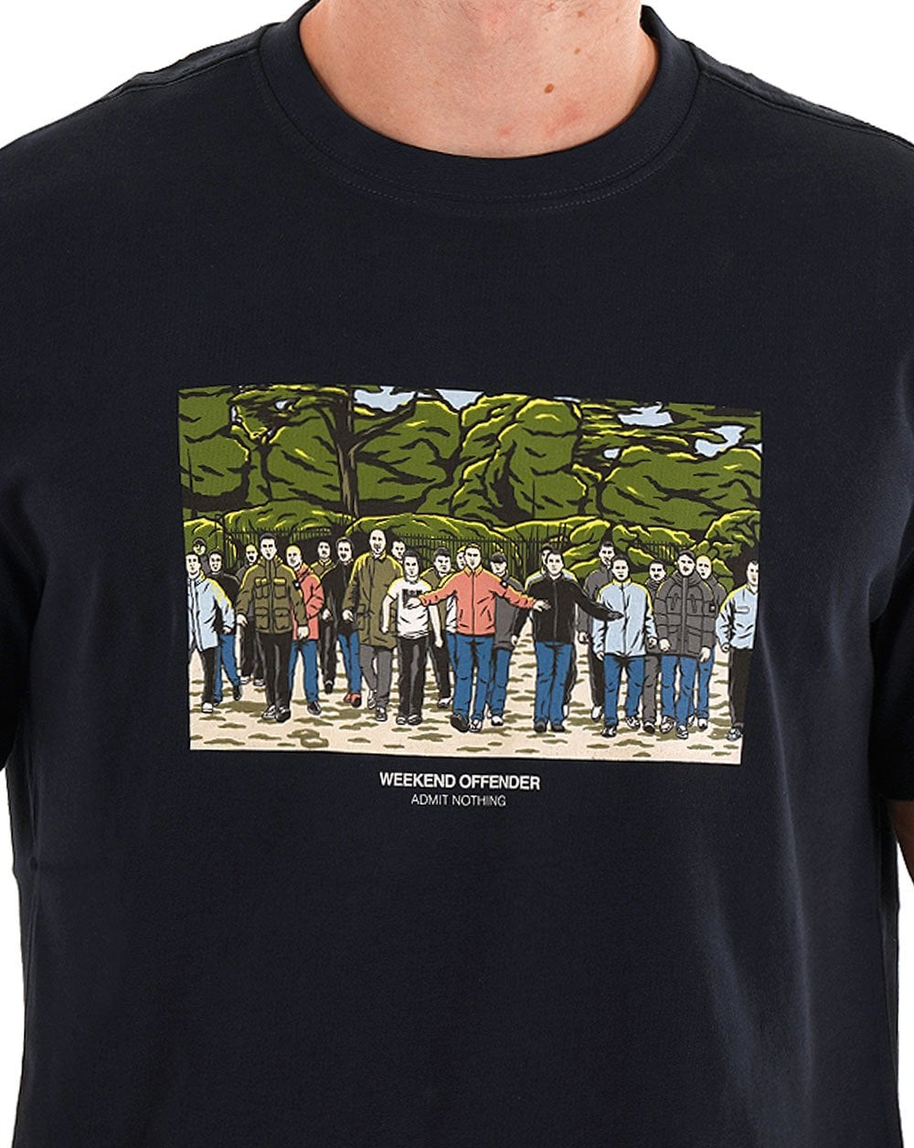 Weekend Offender GSE T-Shirt Marineblau
