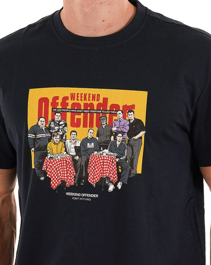 Weekend Offender Satriale's T-Shirt Marineblau