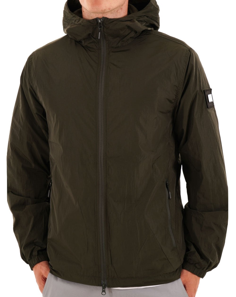 Weekend Offender Technikerjacke Dunkelgrün